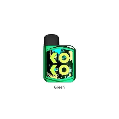 Uwell Caliburn KOKO PRIME vaping device kit Green