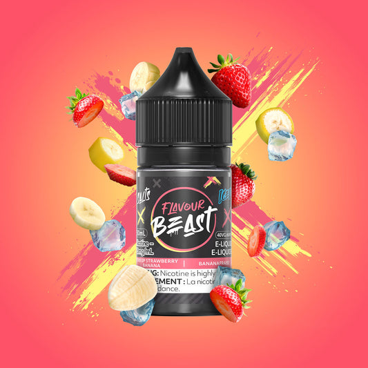 Flavour Beast E-liquid STR8 UP Strawberry Banana 20mg - 30ml (Provincial)