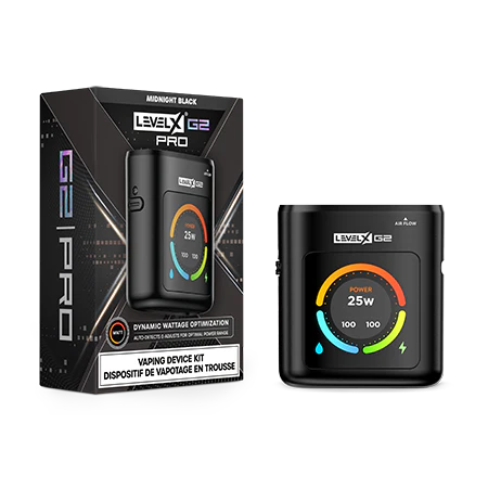 Level X G2 Pro 1000 Device/Kit/Battery Midnight Black