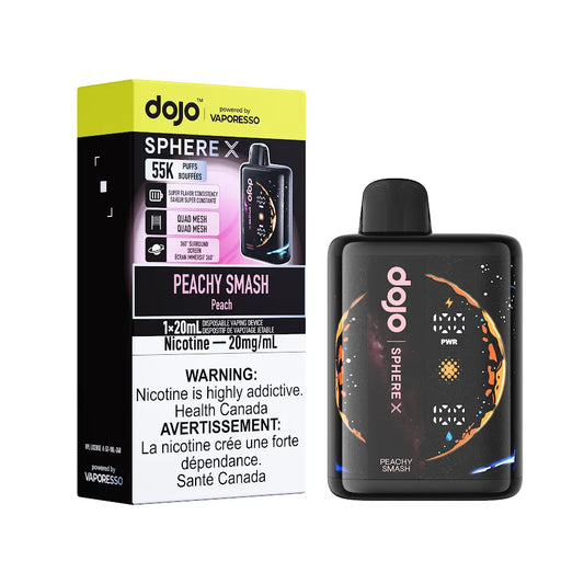 Vaporesso Sphere X 55k Peachy Smash 20mg/ml disposable vape (Provincial)