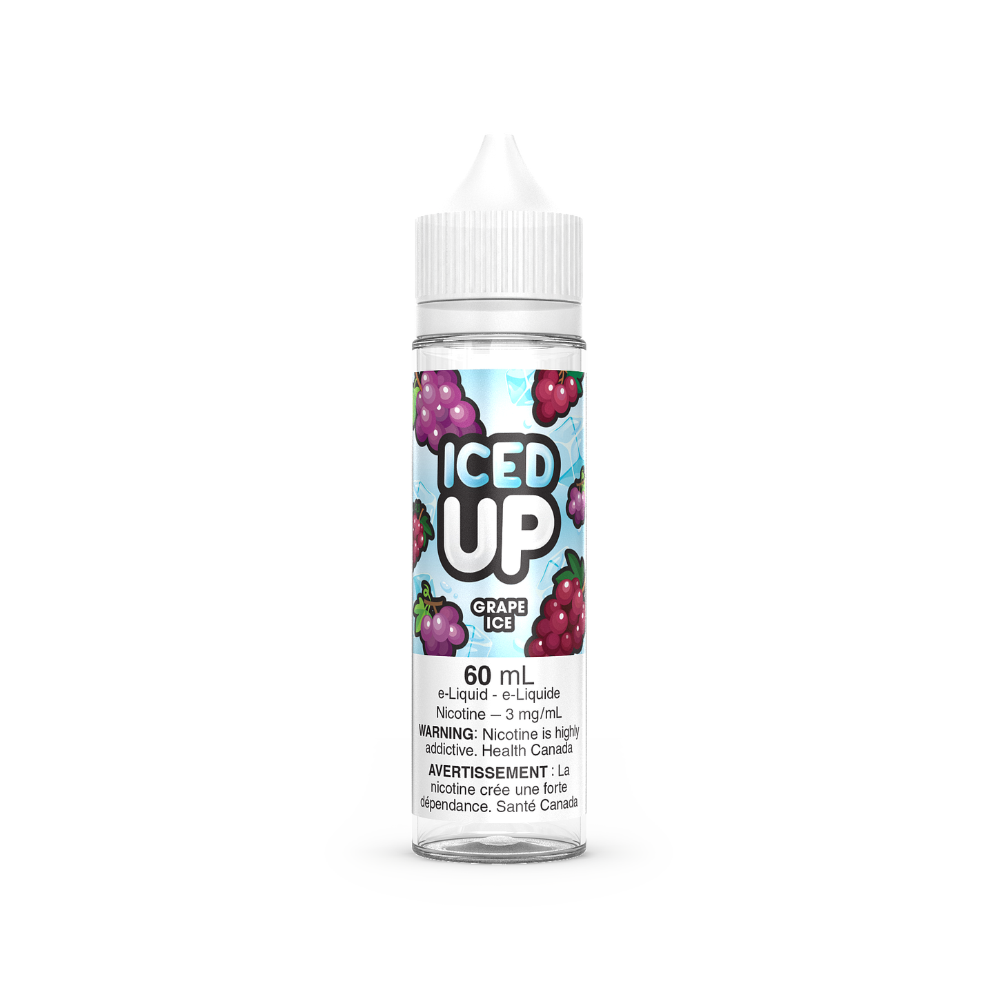 Iced Up E-Liquid Grape Ice 6mg - 60ml (Provincial)