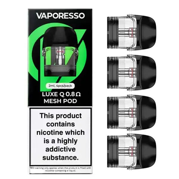 Vaporesso Replacement Pod LUXE Q - 0.8Ω Mesh 2ml