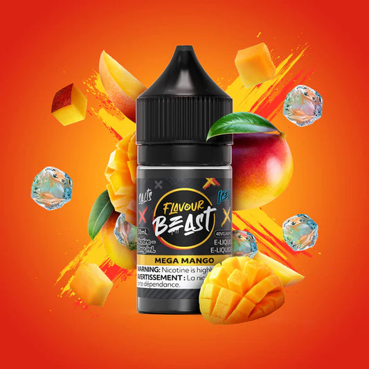 Flavour Beast E-liquid Mega Mango Iced 20mg - 30ml (Provincial)