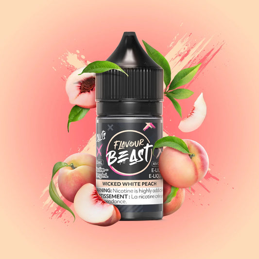 Flavour Beast E-liquid Wicked White Peach 20mg - 30ml (Provincial)