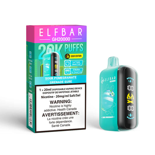 Elf Bar GH20K Sour Pomegranate 20mg/mL disposable (Provincial)
