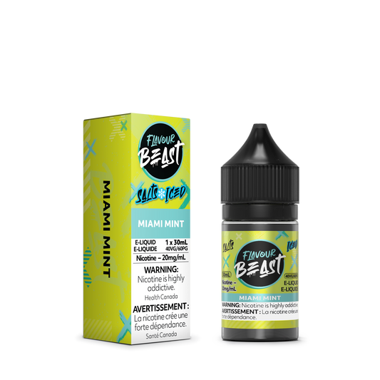 Flavour  BeastE-liquid Miami Mint Iced 20mg - 30ml (Provincial)
