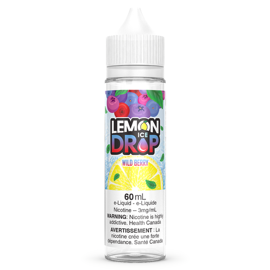 Lemon Drop Ice E-liquid Wild Berry 3mg - 60ml (Provincial)
