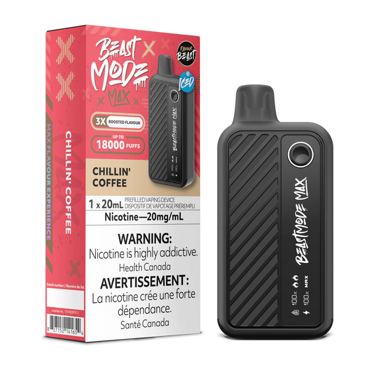 Flavour Beast Mode Max 18k Chillin’ Coffee 20mg disposable (Provincial)