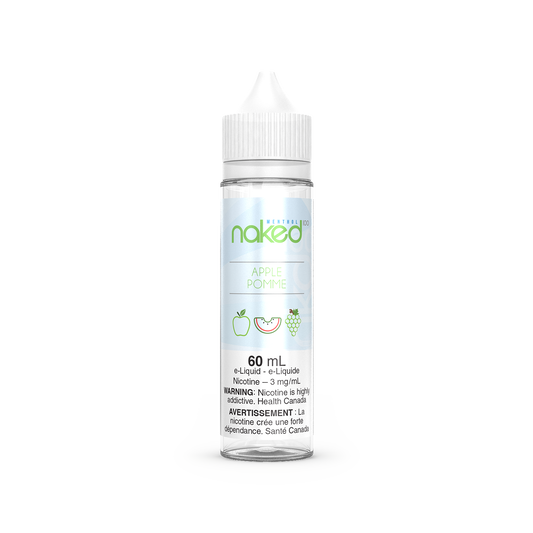 Naked E-liquid Apple (Menthol) 6mg - 60ml (Provincial)