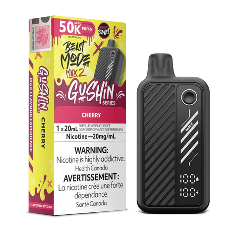 Flavour Beast Mode Max2 50K Gushin Cherry 20mg (Provincial)