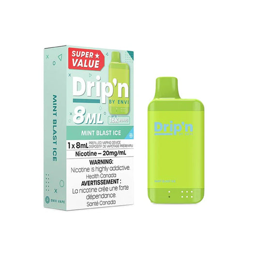 Drip’n 16k Mint Blast Ice 20mg/ml disposable (Provincial)