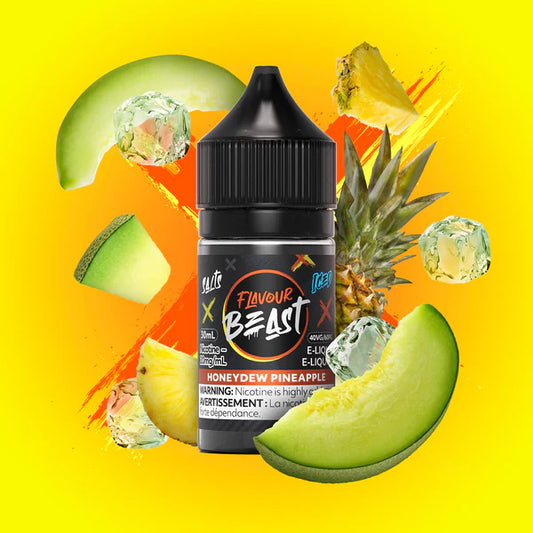 Flavour Beast E-Liquid Honeydew Pineapple Iced 20mg - 30ml (Provincial)