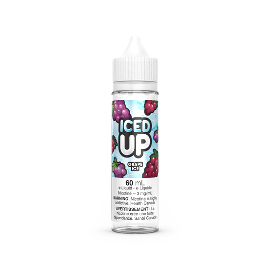 Iced Up E-Liquid Grape Ice 3mg - 60ml (Provincial)