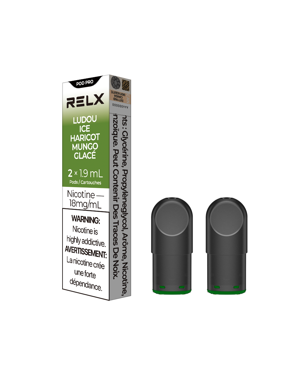 RELX Pod Pro - Ludou Ice 18mg