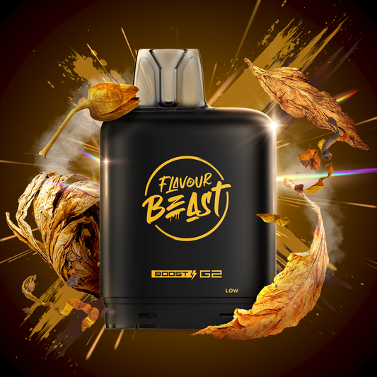 Flavour beast LevelX Boost pod 15K Good Ol’ Golden Tobacco 20mg/mL