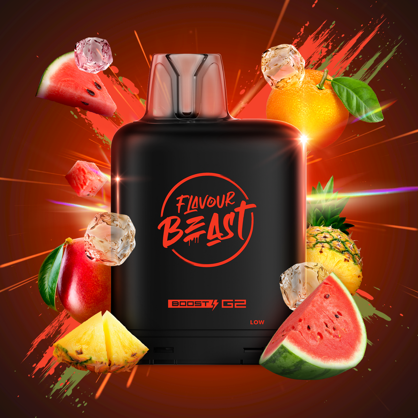 Flavour Beast LevelX Boost Pod G2 25K Woke Watermelon Tropica 20mg (Provincial)