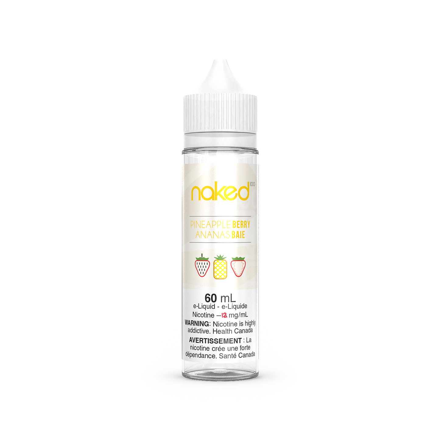 Naked E-liquid Pineapple Berry 12mg - 60ml (Provincial)