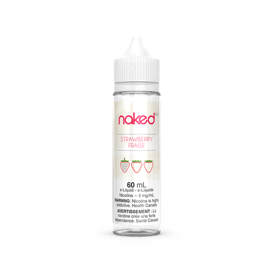 Naked E-liquid Strawberry 3mg - 60ml