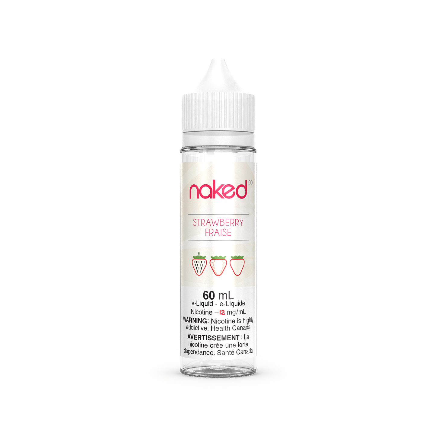 Naked E-liquid Strawberry 12mg - 60ml