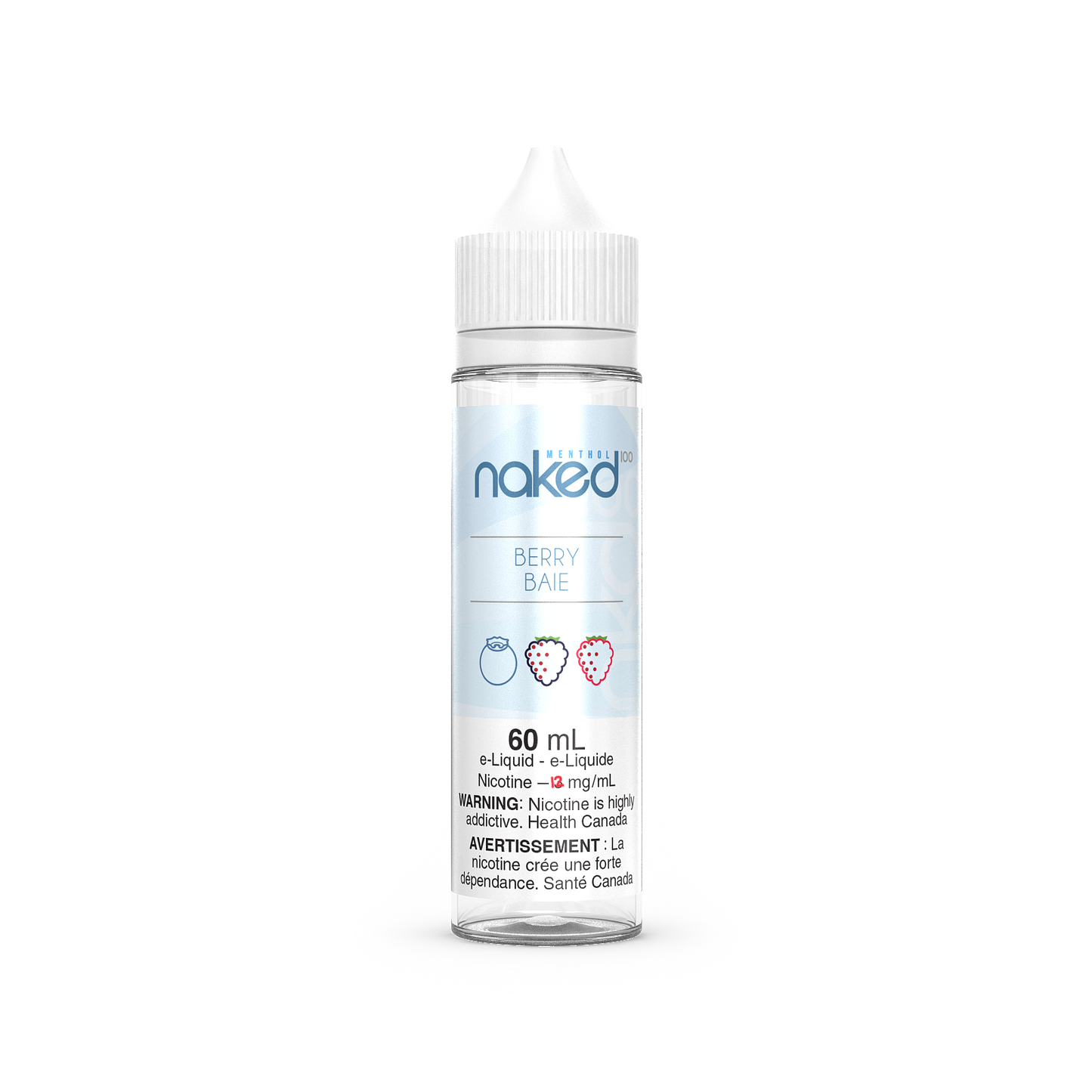 Naked E-liquid Berry (Menthol) 12mg - 60ml