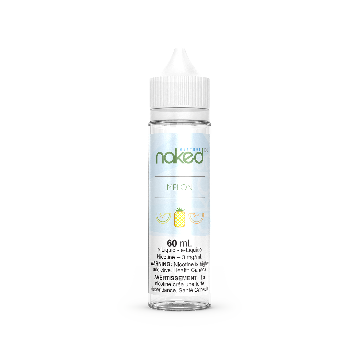 Naked E-liquid Melon (Menthol) 3mg - 60ml