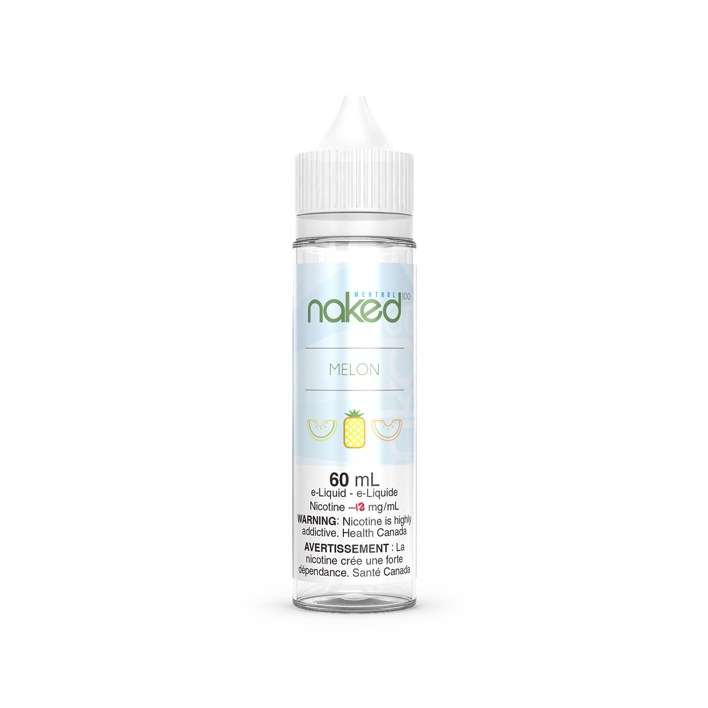 Naked E-liquid Melon (Menthol) 12mg - 60ml (Provincial)