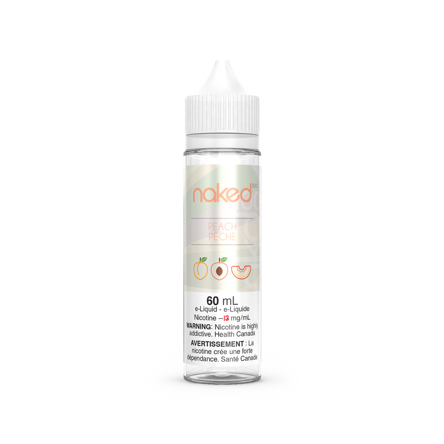 Naked E-liquid Peach 12mg - 60ml (Provincial)