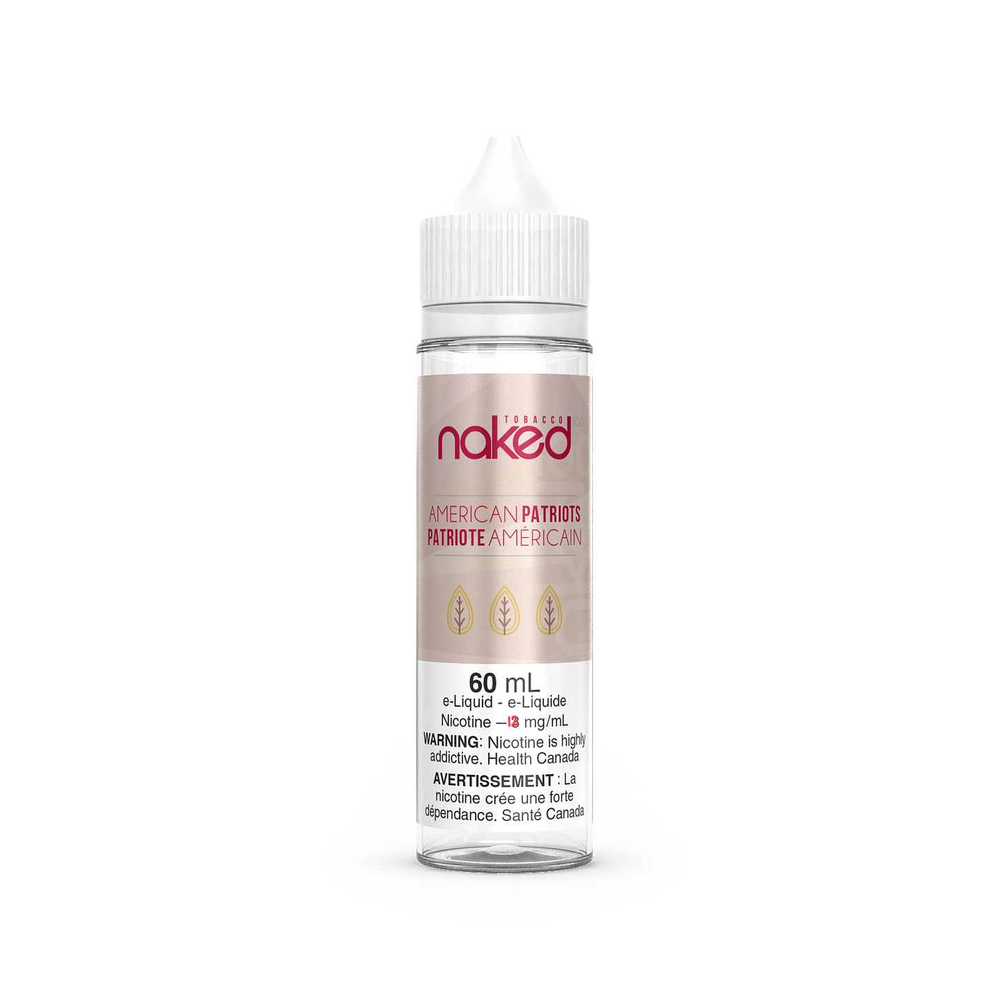 Naked E-liquid American Patriots Tobacco 12mg - 60ml