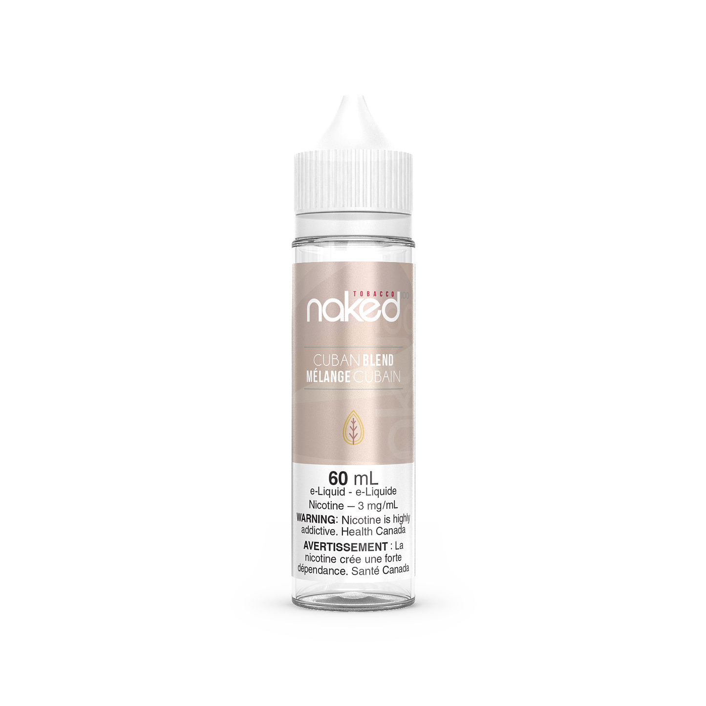 Naked E-liquid Cuban Blend 3mg - 60ml