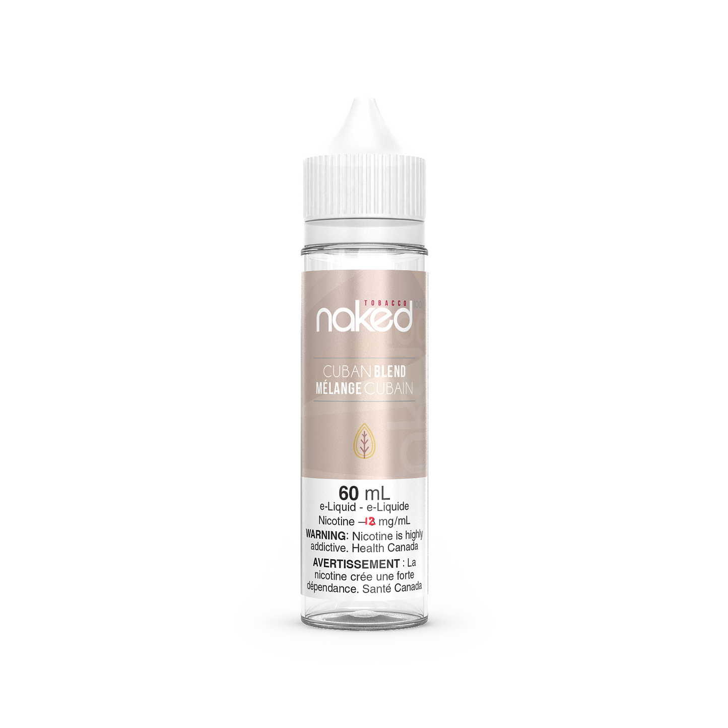 Naked E-liquid Cuban Blend 12mg - 60ml