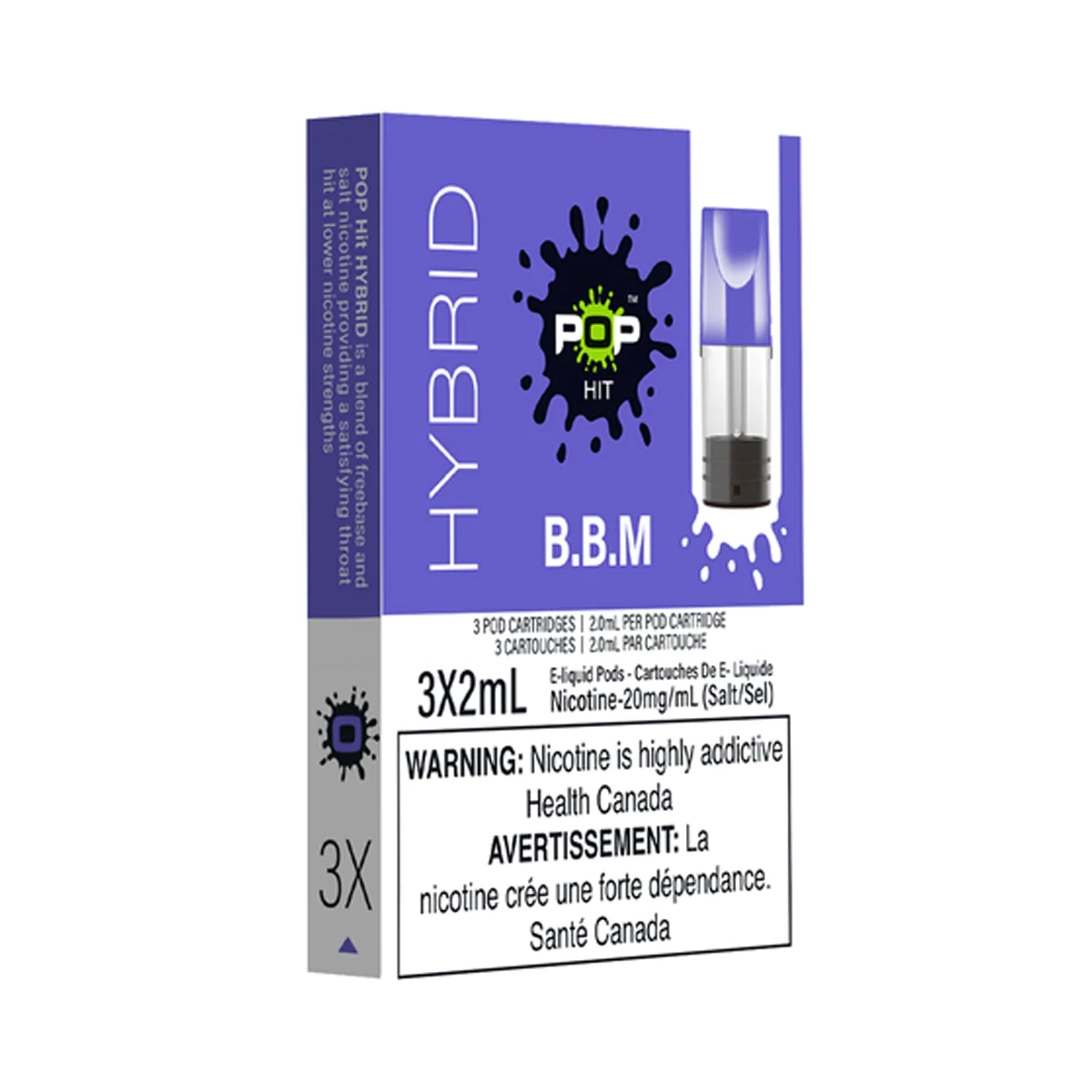 Pop Hit B.B.M  Pods 20mg