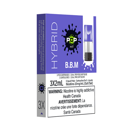 Pop Hit B.B.M  Pods 20mg