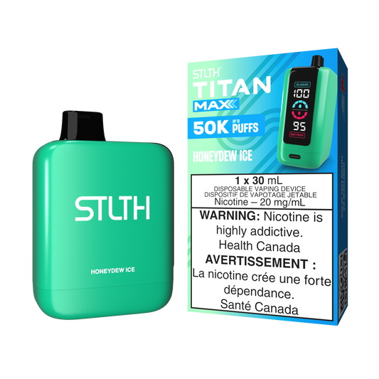 STLTH Titan Max 50K Honeydew Ice Disposable 20mg/mL (Provincial)