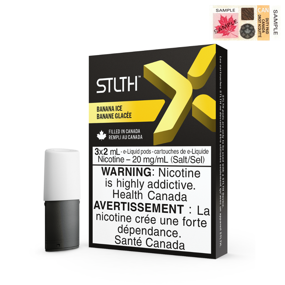 Stlth X Pod Banana Ice 20mg