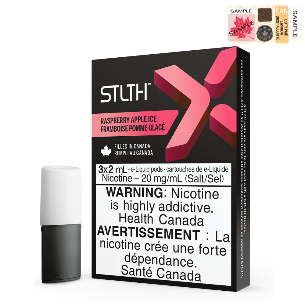 Stlth X Pod Raspberry Apple Ice 20mg