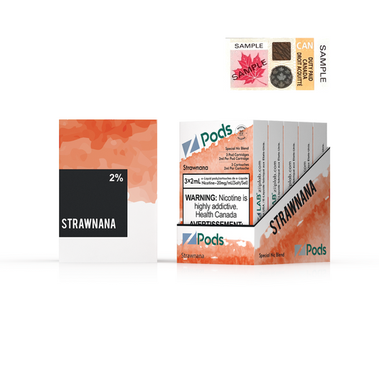 Zpods Strawnana 20mg