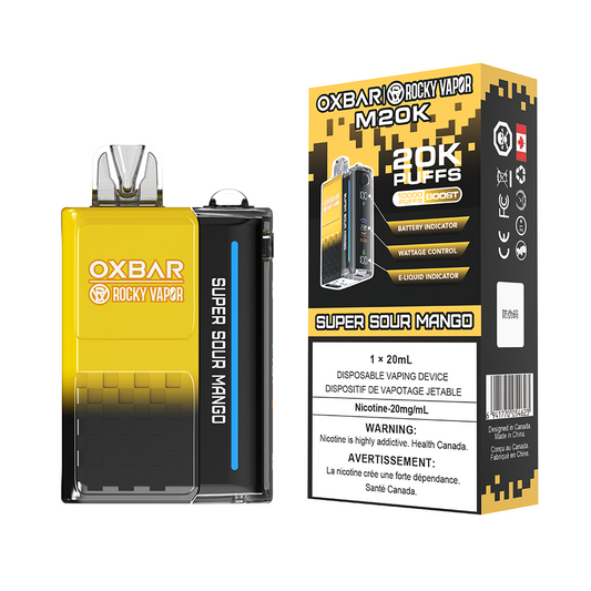 Oxbar M20K Super Sour Mango 20mg/ml disposable