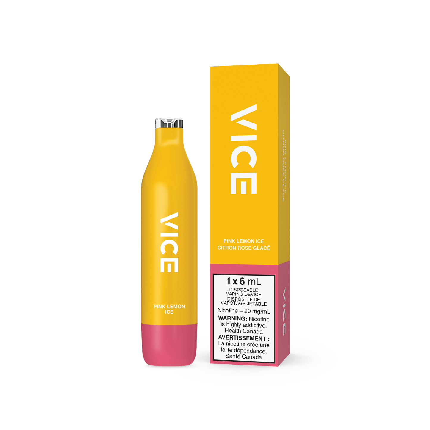 Vice 2500 Pink lemon ice 20mg/mL disposable