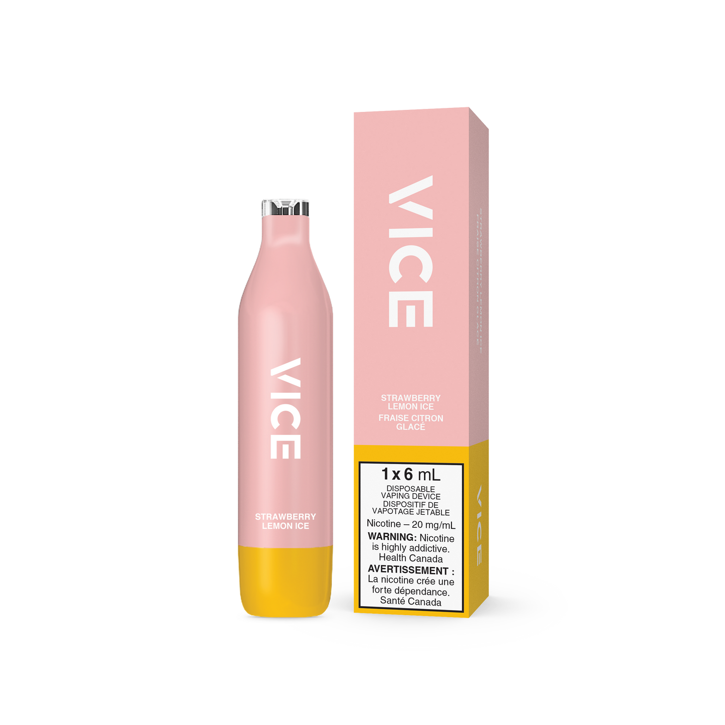 Vice 2500 Strawberry lemon ice 20mg/mL disposable