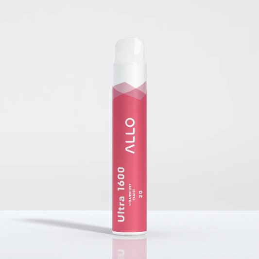 Allo ultra 1600 Strawberry 20mg/mL disposable