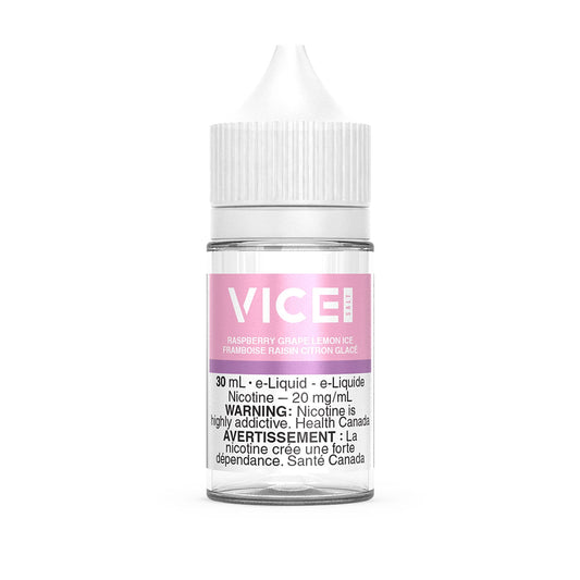 Vice salt e-liquid raspberry grape lemon ice 20mg - 30ml