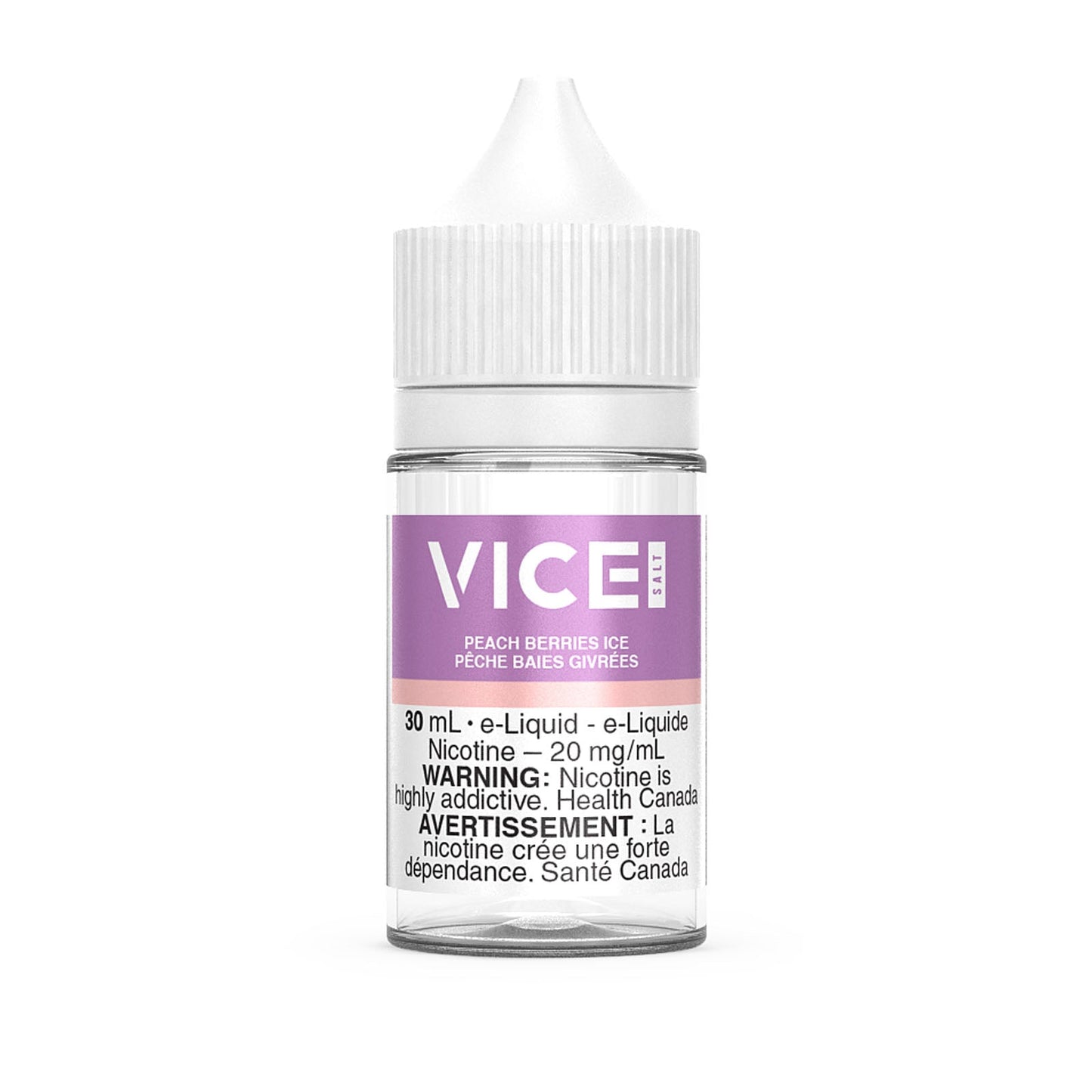 Vice Salt E-Liquid Peach Berries ice 20mg - 30ml