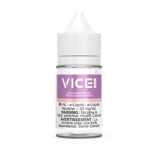 Vice salt e-liquid peach berries ice 20mg - 30ml