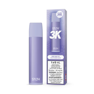 Stlth 3k Berry burst ice 20mg/mL disposable