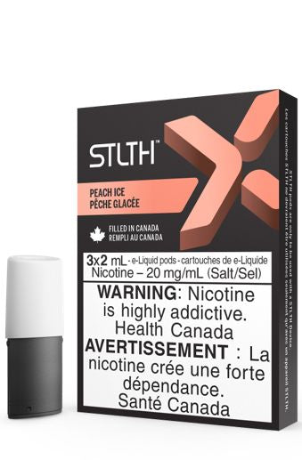 Stlth x pods peach ice 20mg