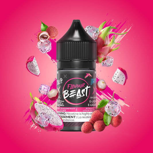 Flavour beast e-liquid Dreamy dragonfruit lychee iced 10mg - 30ml