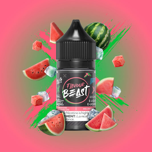 Flavour beast e-liquid Weekend Watermelon Iced 10mg - 30ml