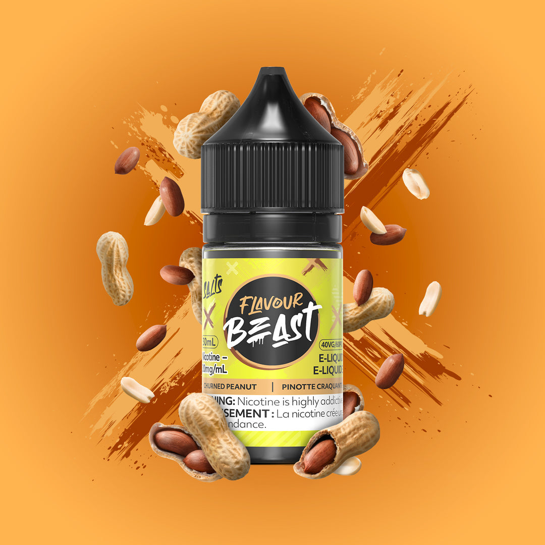 Flavour Beast E-Liquid Churned Peanut 20mg - 30ml