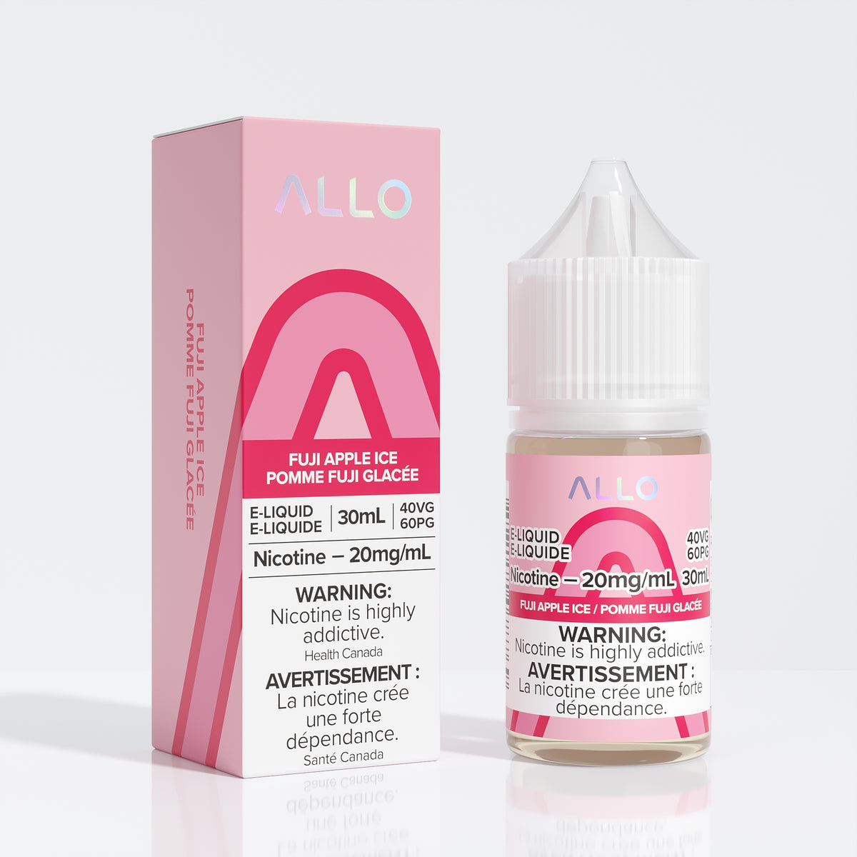 Allo E-liquid fuji apple ice 20mg - 30ml