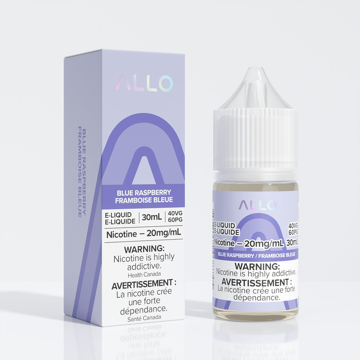 Allo E-liquid blue raspberry 20mg - 30ml